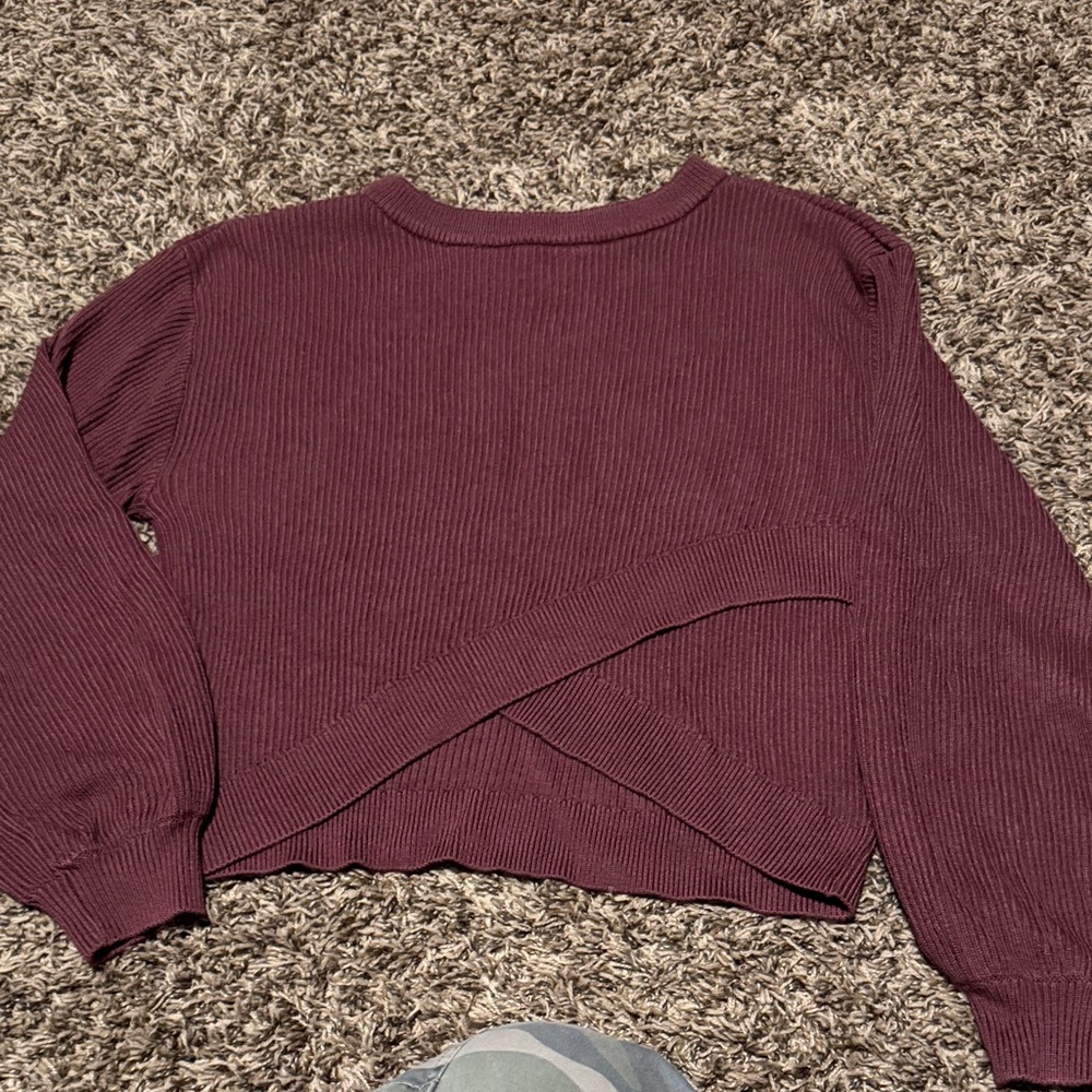 lululemon athletica Burgundy Sweater